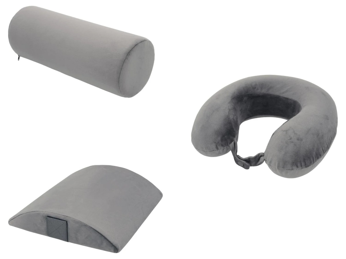 Rückenpolster/Nackenstützpolster/Kniepolster Ca. 30 x 28 x 6 cm, Ø ca. 28 cm oder ca. 40 x 15 cm (L x Ø) LIVARNO home Angebot bei Lidl