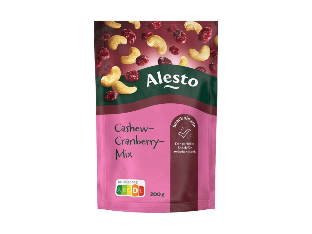 Alesto Cashew-Cranberry-Mix 200 g Angebot bei Lidl