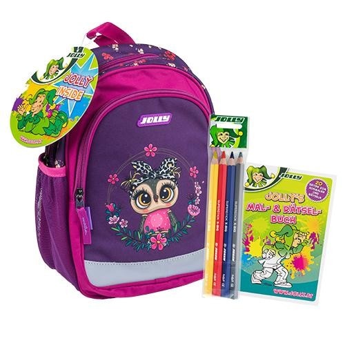 Kindergarten Rucksack-Set Speed, Star, Eule oder Dino 7 Liter Volumen, 6-teilig Jolly Angebot bei Maximarkt