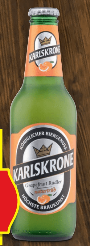 Karlskrone Grapefruit Radler 0,33 l Angebot bei Hofer