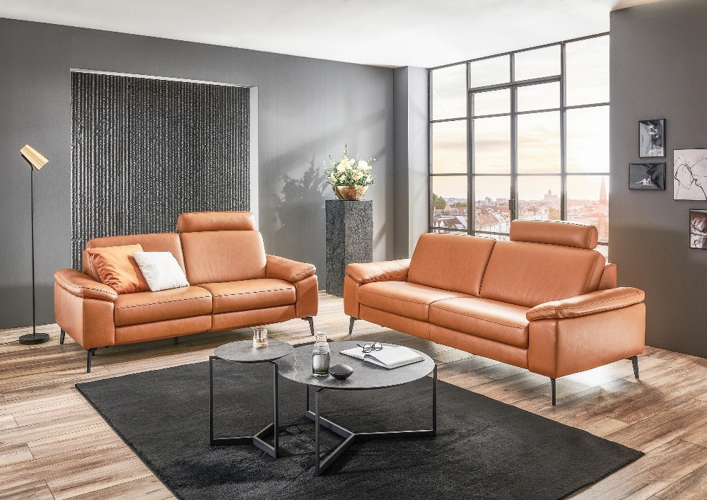 3-Sitzer Ledersofa Angebot bei XXXLutz