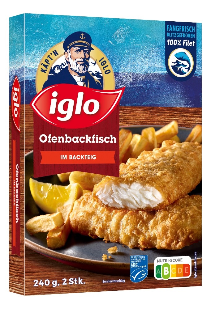 iglo Fischstäbchen, Goldschatz oder Ofenbackfisch 220 - 450 g Angebot bei MPREIS
