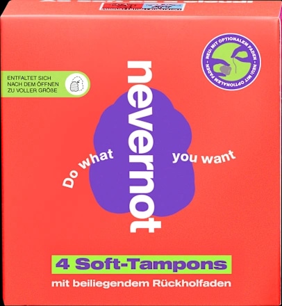 Soft-Tampons 4 Stk. nevernot Angebot bei Dm