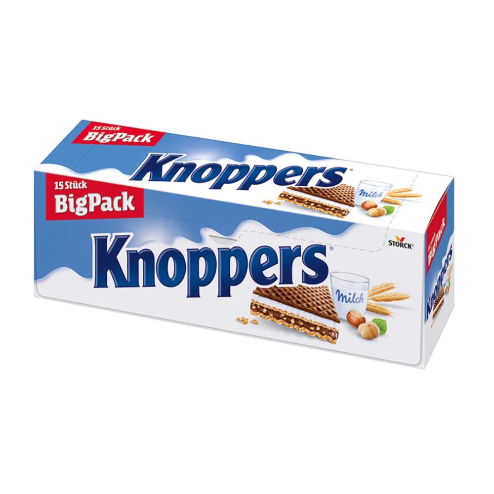 Knoppers Big Pack 15 Stück, 375 g Storck Angebot bei Norma