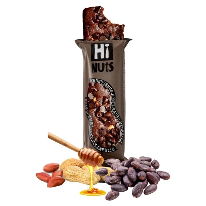 Erdnuss oder Schoko Erdnussmus-Riegel 50 g HiNUTS Angebot bei Eurospar