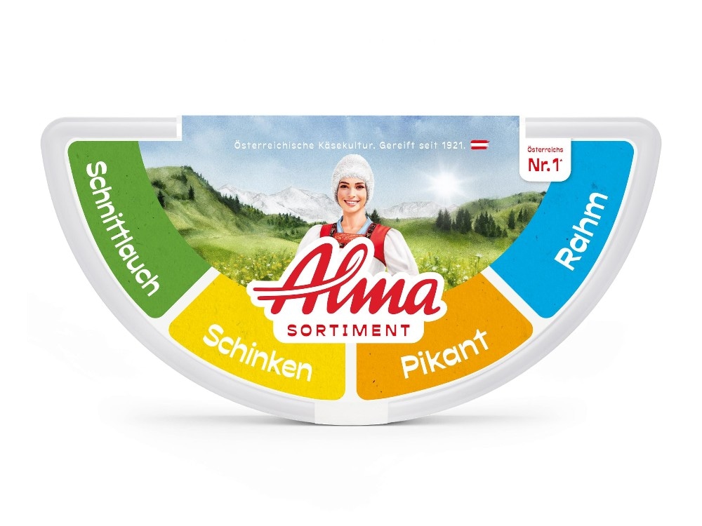 ALMA Schmelzkäseecken 150 g Angebot bei Lidl