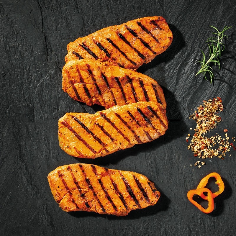 Schweine Hüftsteaks 700 g Gut Bartenhof Angebot bei Norma