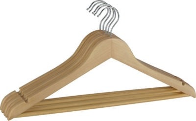Holz-Kleiderbügel 5 Stück W5 Angebot bei Lidl