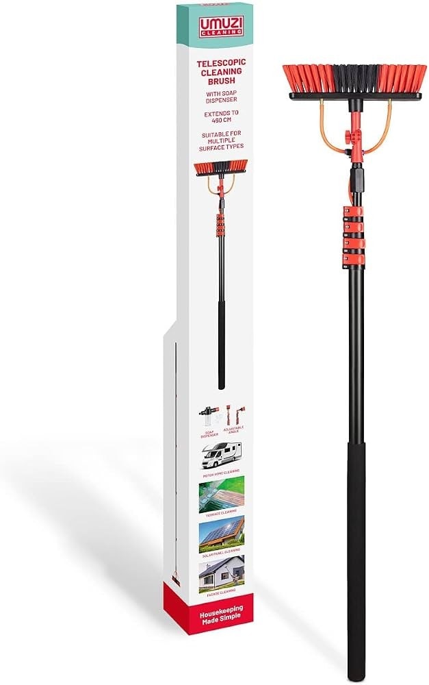 Teleskop-Waschbürste 4,6 m UMUZI CLEANING Angebot bei Norma