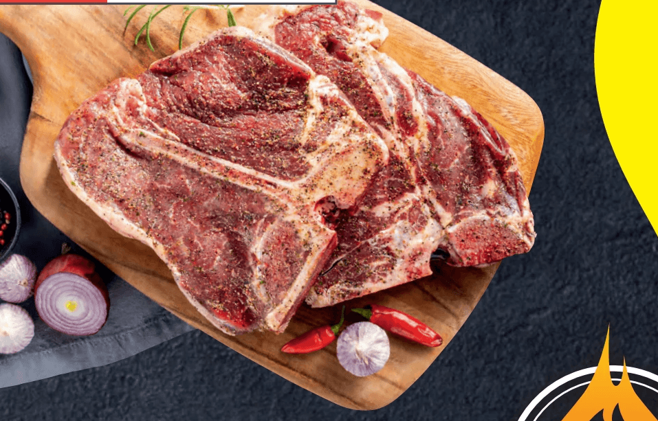 XXL-Rindersteaks mit Knochen natur Angebot bei Hofer