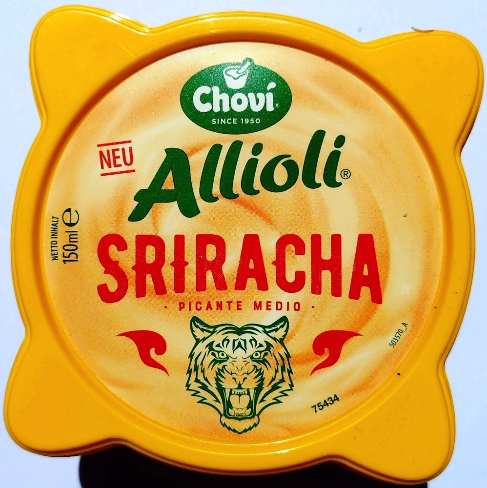Chovi Allioli oder Allioli Sriracha 150 g Angebot bei Interspar