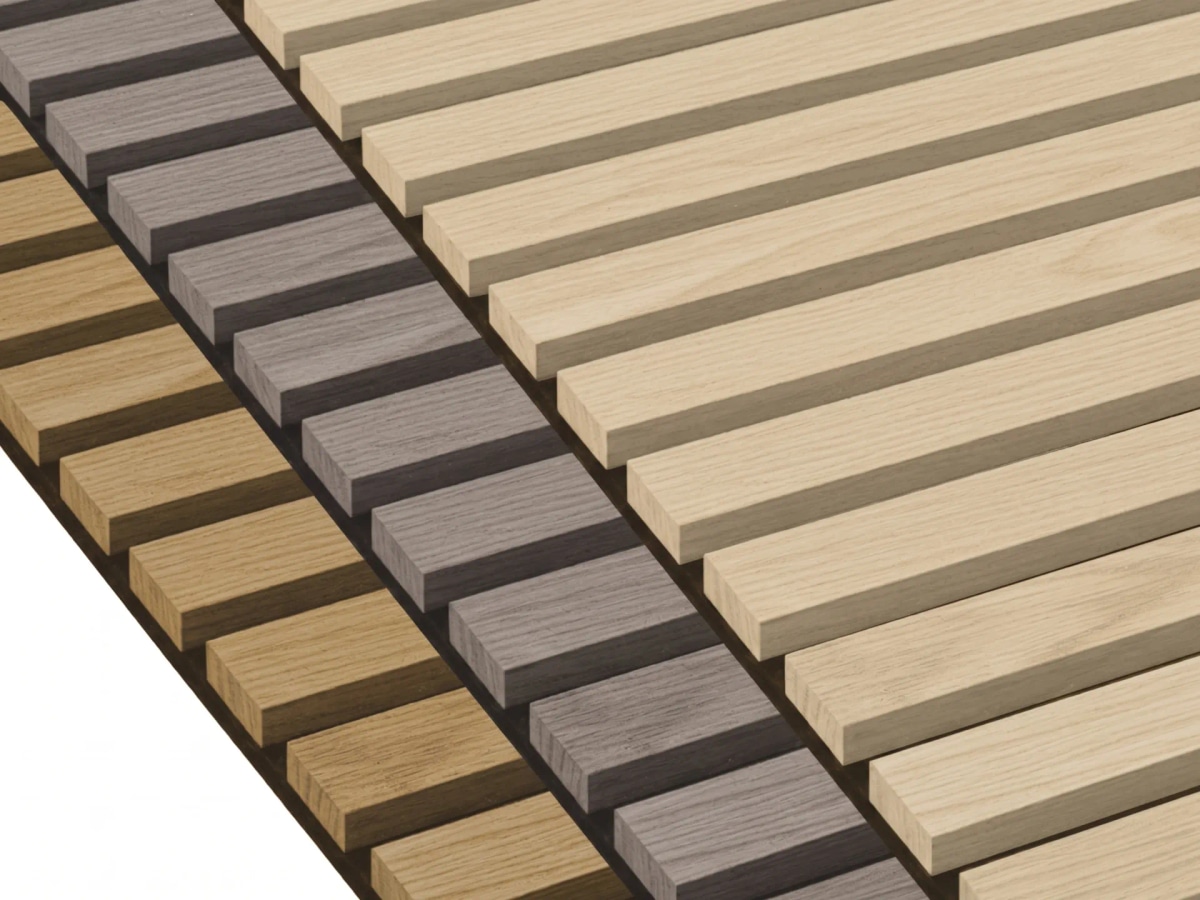 Akustikpaneele Light Oak 121 x 60,5 cm Angebot bei Bauhaus