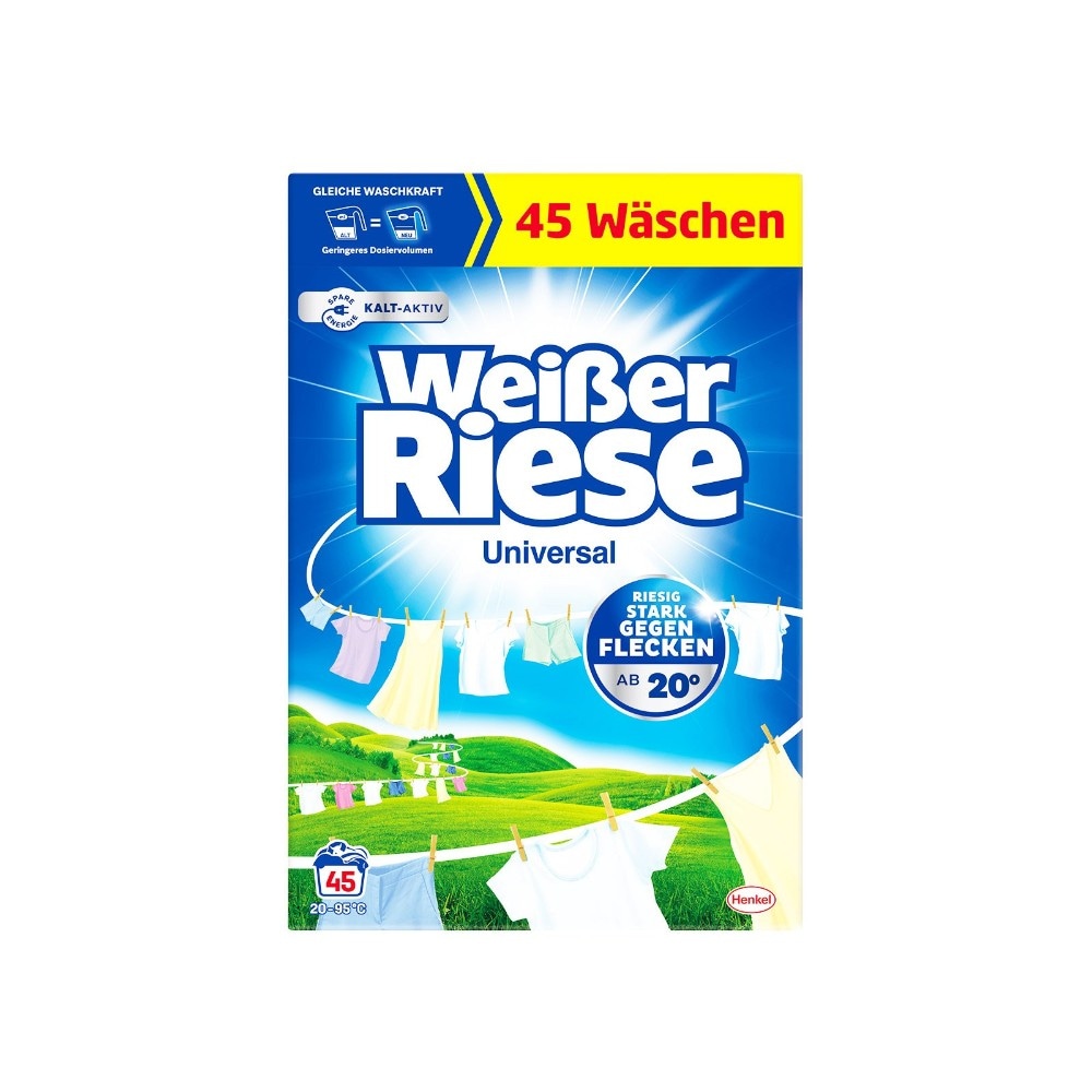 Weisser Riese 45 Wäschen oder 50 WG Angebot bei Spar