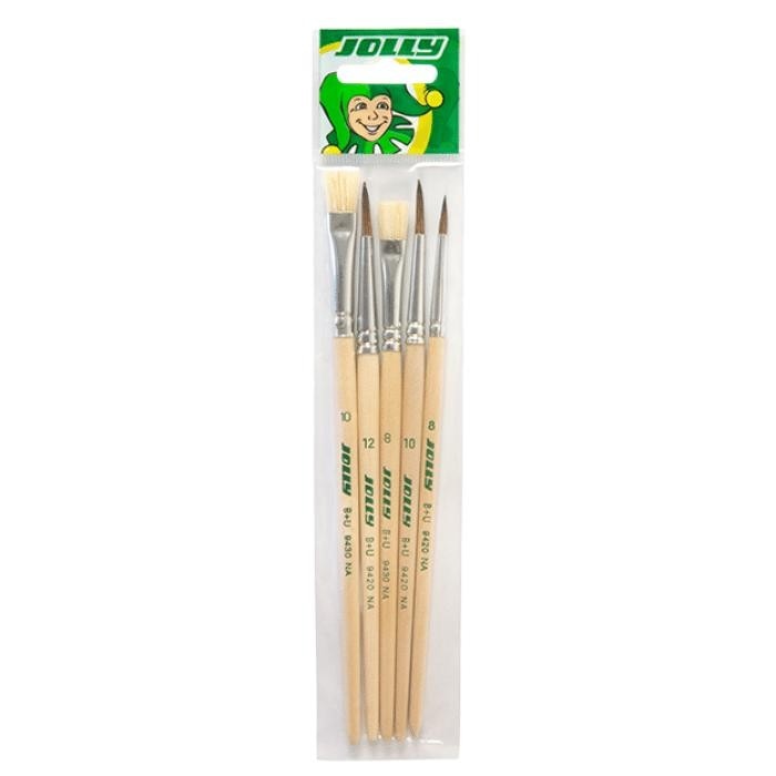 JOLLY Pinselset 5-teilig Angebot bei Maximarkt