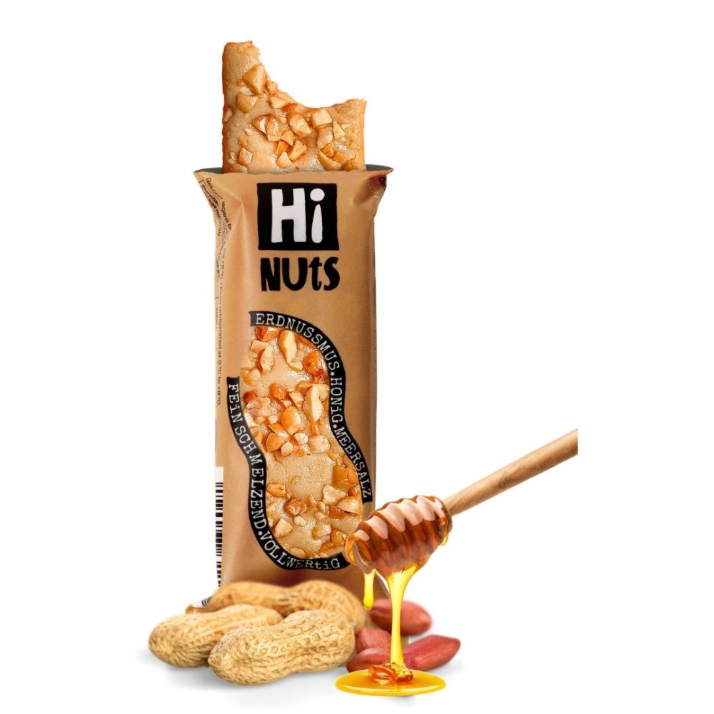 HiNUts Erdnussmusriegel 50 g Angebot bei Interspar