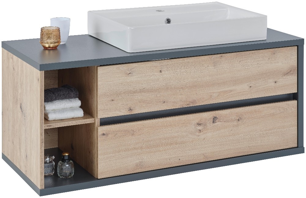 Badzimmerserie Artisan Waschbeckenunterschrank B: ca. 110 cm Angebot bei Möbelix