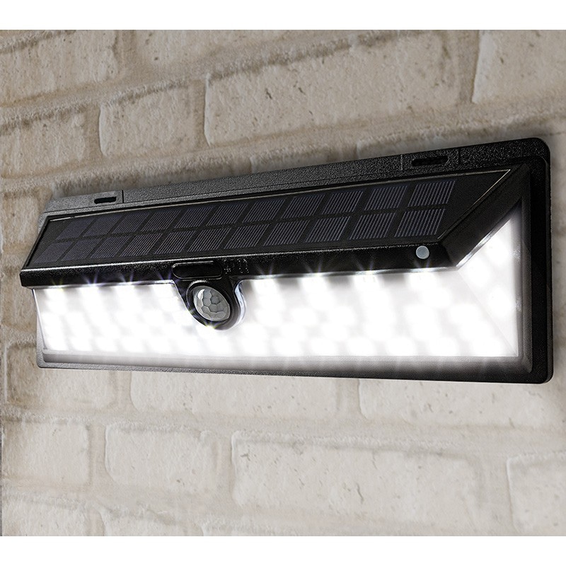 LED-Solar-Premium-Wandleuchte I-Glow Angebot bei Norma