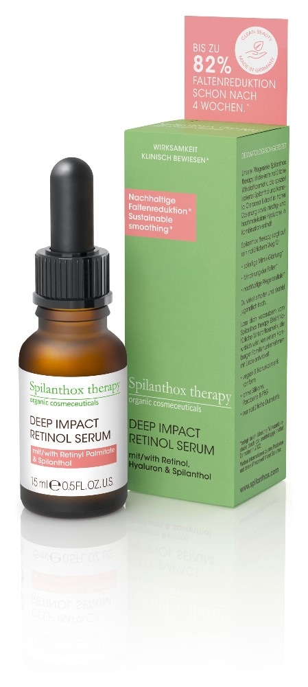 Spilanthox Therapy Deep Impact Retinol Serum oder Ultra Rich Eye-Lifting Fluid 15 ml Angebot bei Müller