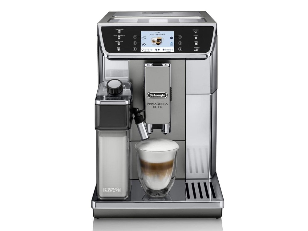 Espresso ECAM 650.55.MS PrimaDonna Elite DeLonghi Angebot bei Maximarkt