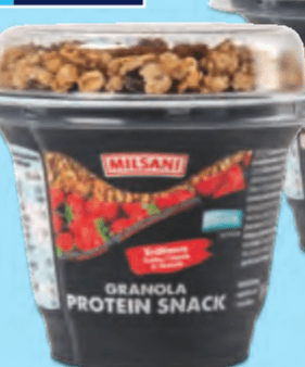 Granola Protein Snack 185 g Milsani Angebot bei Hofer