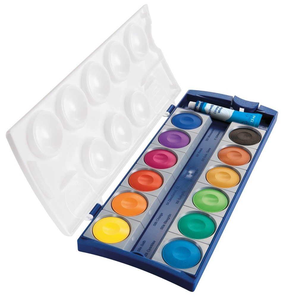 Pelikan Deckfarbkasten 12 Farben Angebot bei Maximarkt