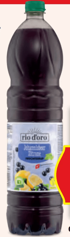 Johannisbeere-Zitronen Sirup 1,5 l Angebot bei Hofer