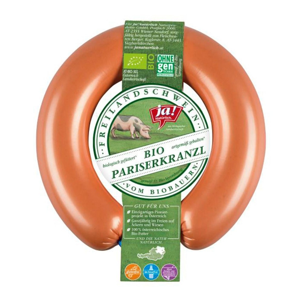 ja! Natürlich Bio Pariser Kranzl 250 g Stück Angebot bei Adeg