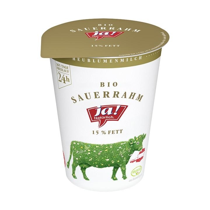 Bio Heumilch Sauerrahm 250 g Ja! Natürlich Angebot bei Adeg