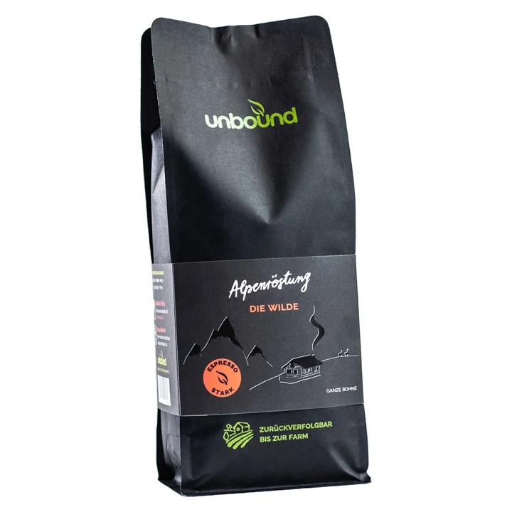 Unbound Alpenröstung Kaffee 500 g Angebot bei MPREIS