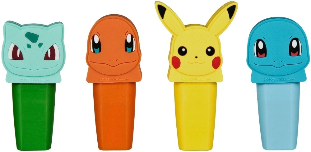 Pokemon Textmarker 4er-Set Angebot bei Maximarkt