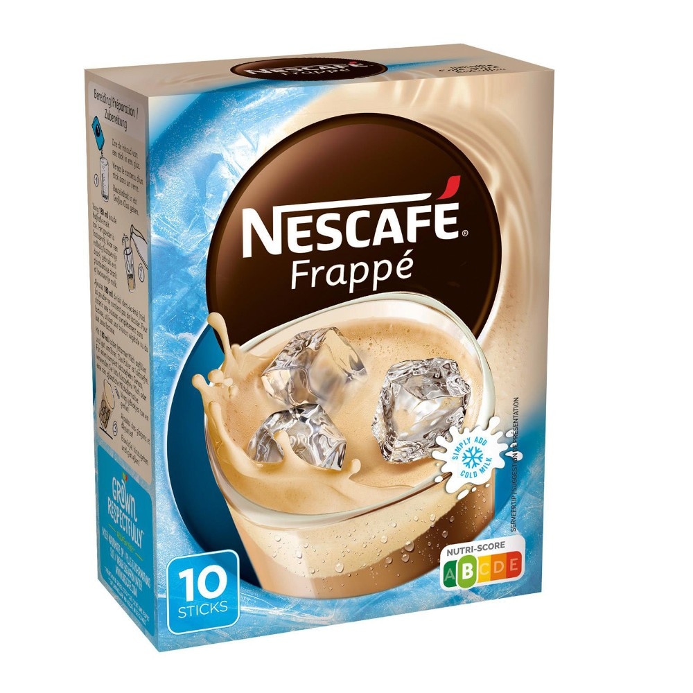 Nescafé Frappé Sticks mit Glas od. Nescafé Cappuccino 8 Beutel/10 Beutel Angebot bei Penny
