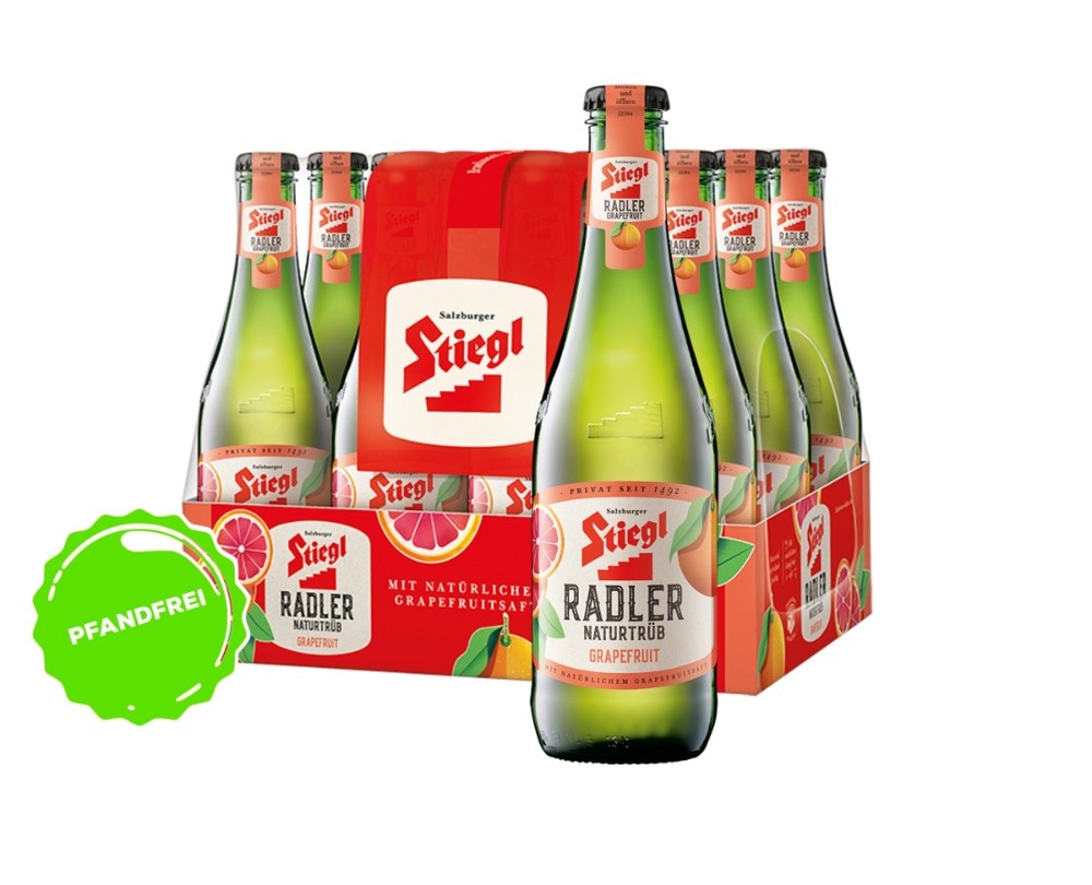 Stiegl Goldbräu od. Radler Grapefruit 0,33 l Angebot bei Penny