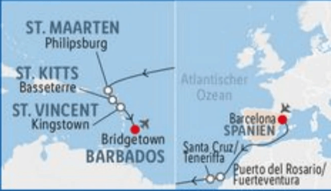 Transatlantik Kreuzfahrt & Baden – MSC World Europa 22 Tage Angebot bei Lidl Reisen