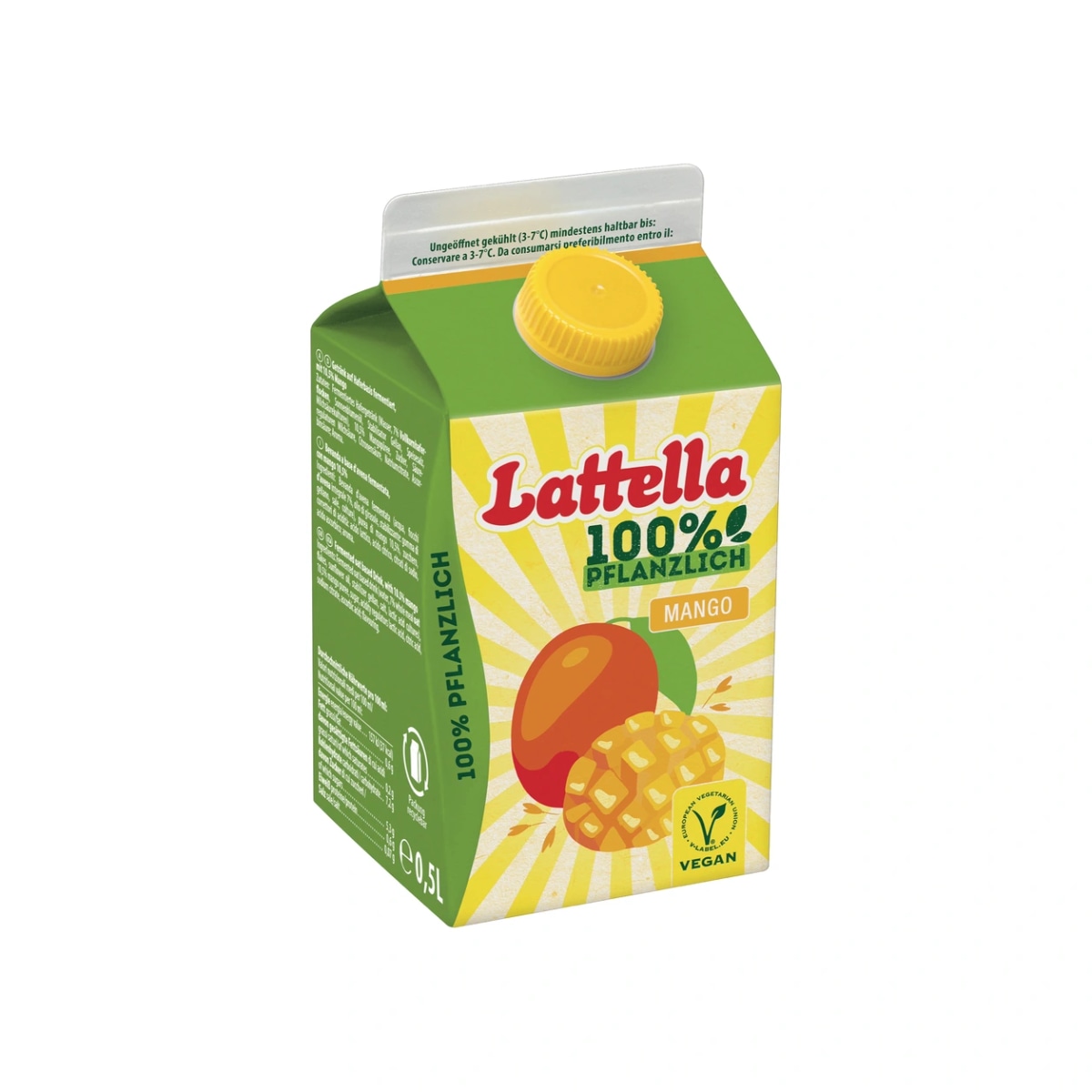 Lattella Frucht & Molke oder Lattella 100% pflanzlich 500 ml Angebot bei Spar