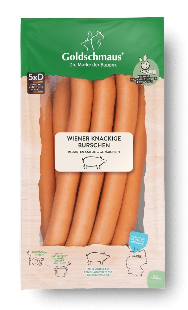 Wiener Knackige Burschen 13 Stück, 1,3 kg Angebot bei Norma