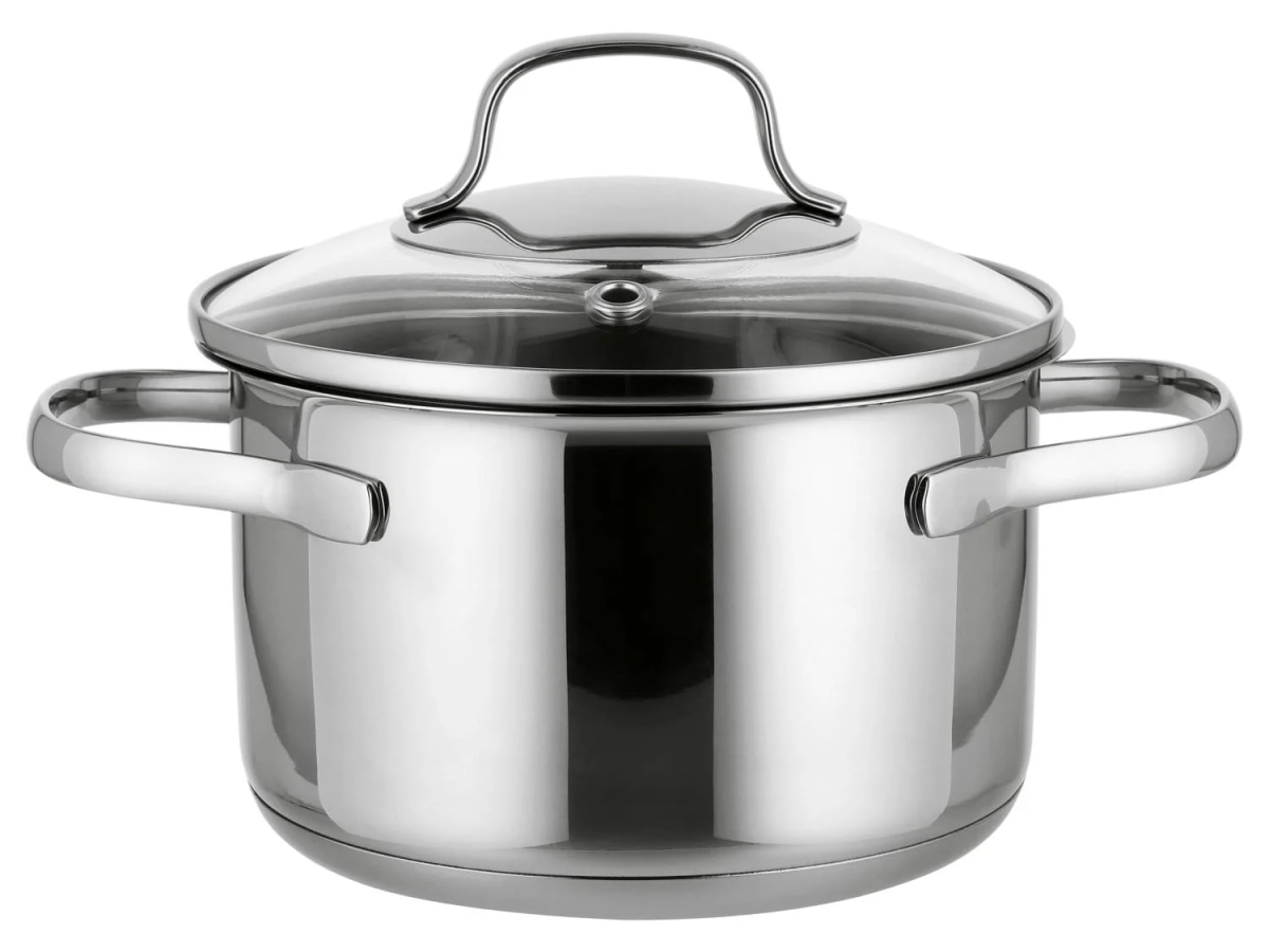 SilverCrest Edelstahl Topf Ø 20 cm Angebot bei Lidl