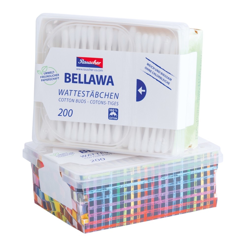 Bellawa Wattestäbchen 200 Stück Angebot bei Bipa