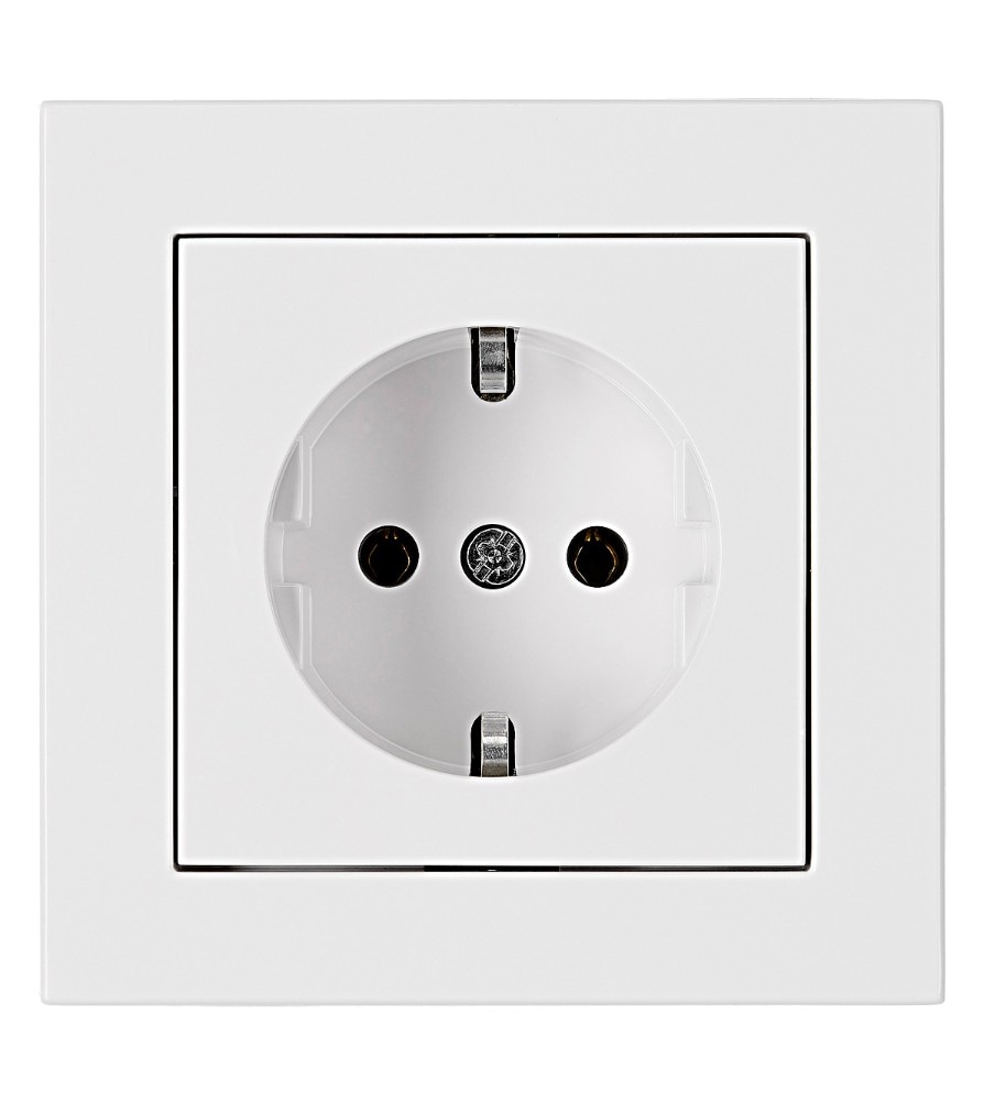 Schalterserie CUBIC VISIO S 55 Steckdose Angebot bei Bauhaus