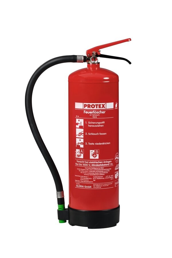Schaumfeuerlöscher fluorfrei SD6-E 6 Liter Angebot bei Zgonc