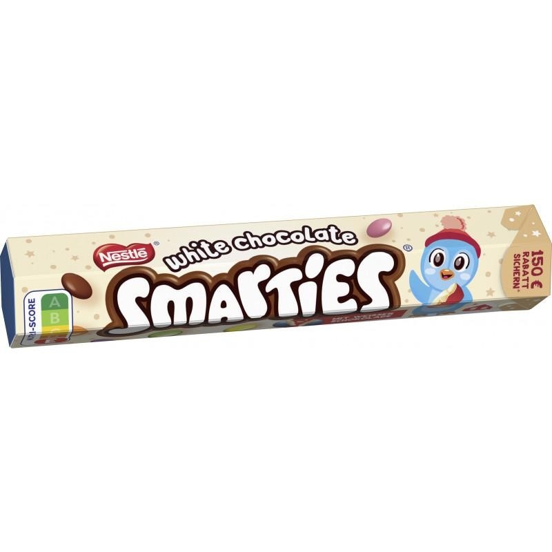 Smarties Riesenrolle White 120 g Angebot bei Norma