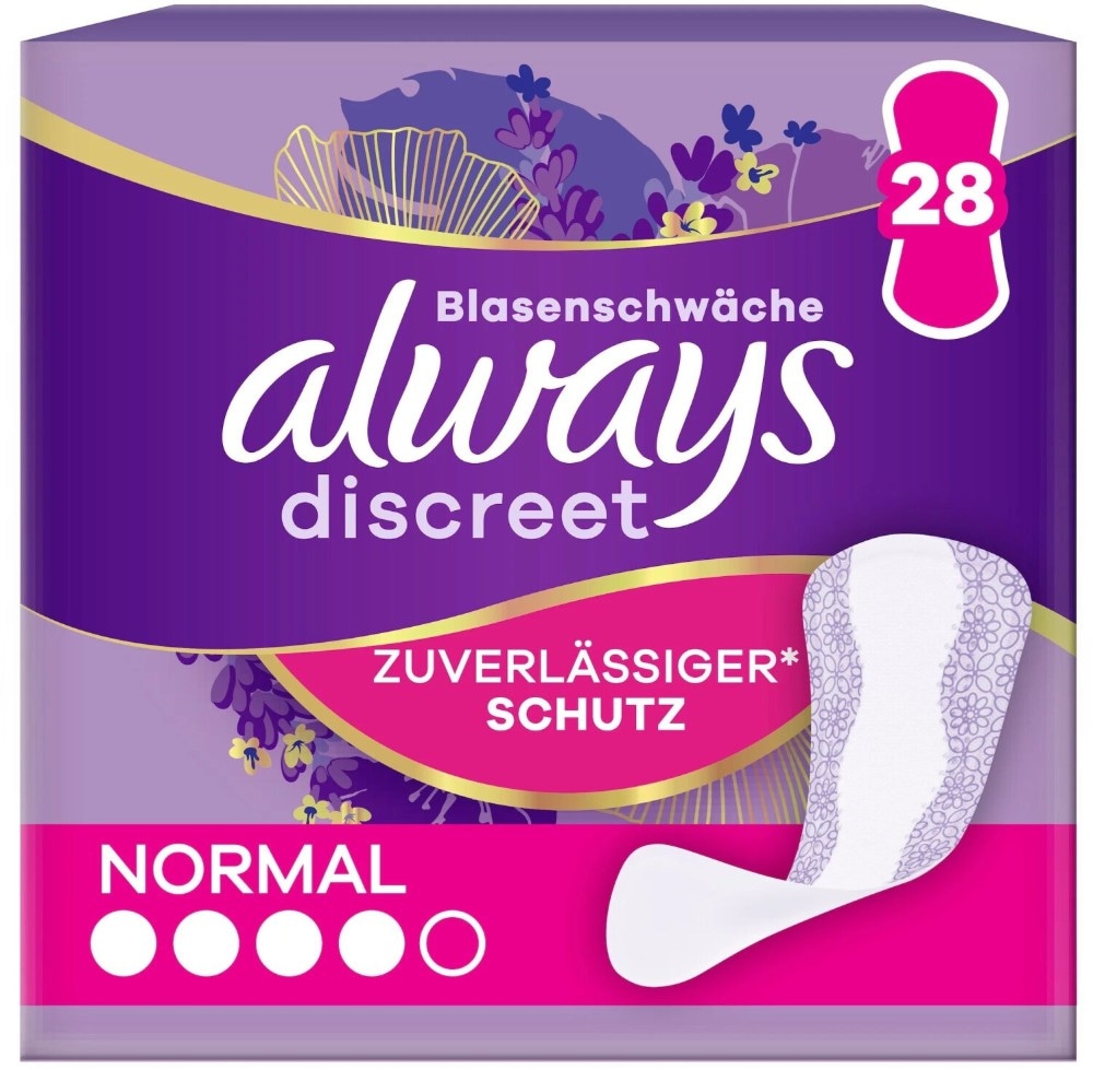 Always Discreet Einlagen Single Pack 8 Stück-28 Stück Angebot bei Müller