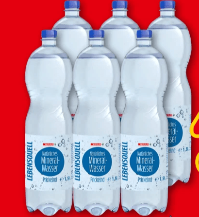 Mineralwasser 1,5 l Spar Angebot bei Interspar