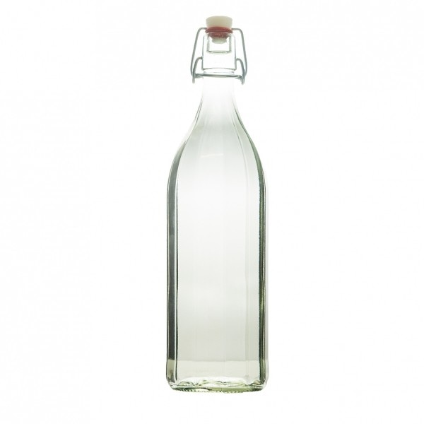 Glasflasche 12-Kant 0,25 Liter SIMPEX BASIC Angebot bei Maximarkt