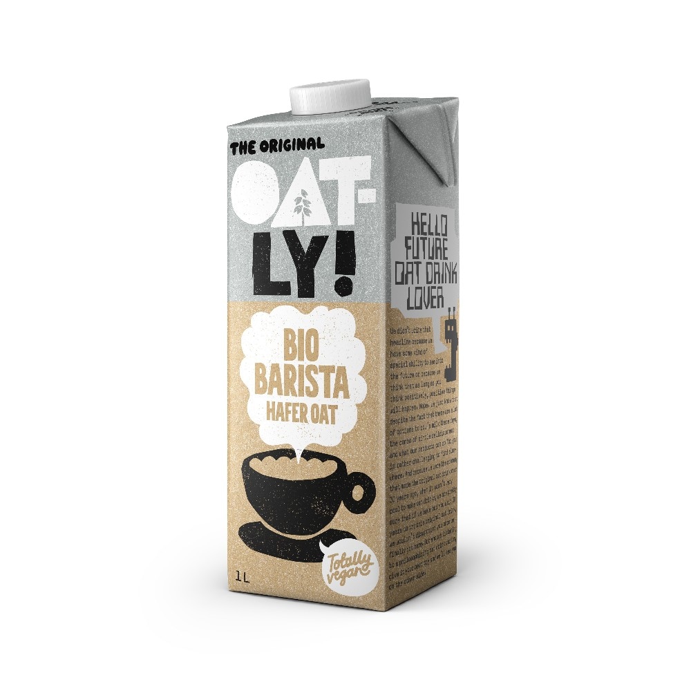 Oatly Hafer Haver, Matcha Oat Drink oder Bio Barista Hafer Oat Angebot bei Müller