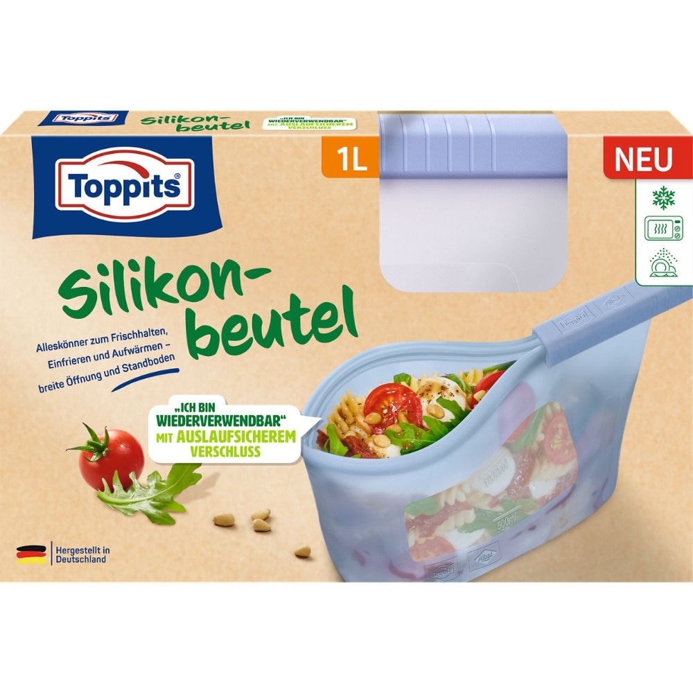 Silikonbeutel 1 Liter TOPPITS Angebot bei Interspar