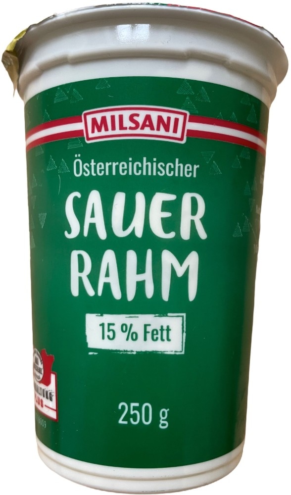 Milsani Sauerrahm 250 g Angebot bei Hofer