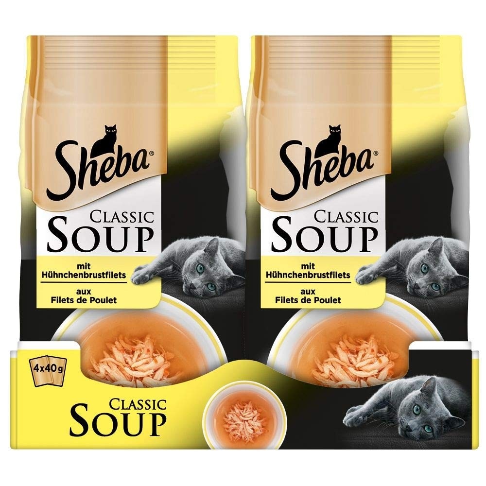 Sheba Katzennahrung 4x85 g, 6x50 g oder Sheba Soups 4x40 g Angebot bei Spar