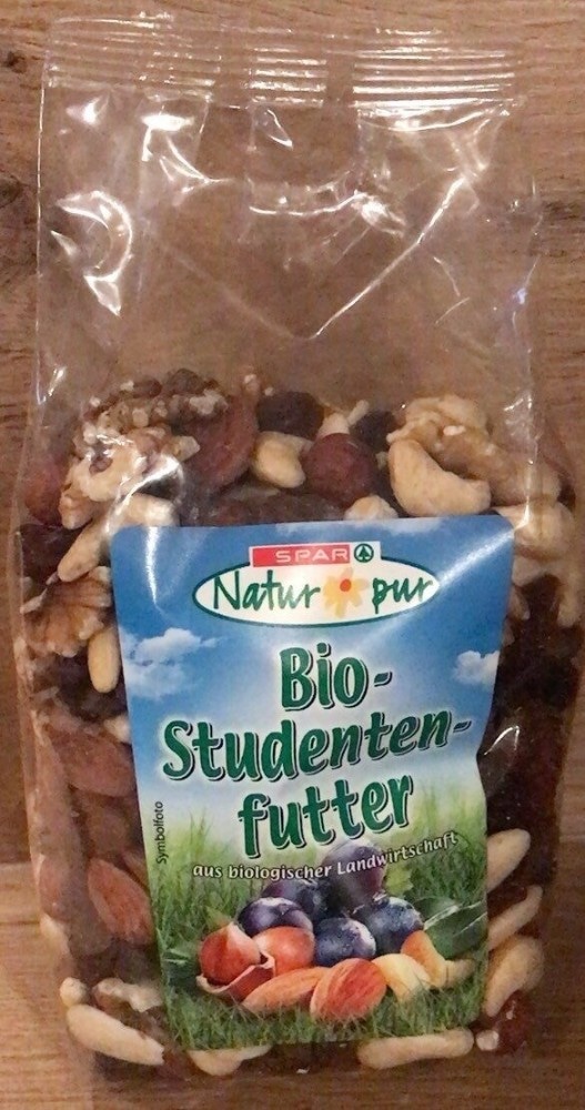 Bio-Studentenfutter 500 g SPAR Natur pur Angebot bei Maximarkt