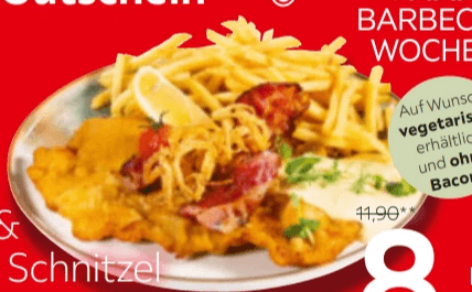 Bacon & Cheese Schnitzel Angebot bei XXXLutz