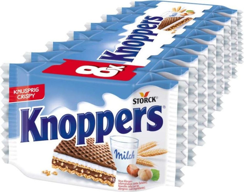 Knoppers 8-Stück-Packung, 200 g Angebot bei MPREIS